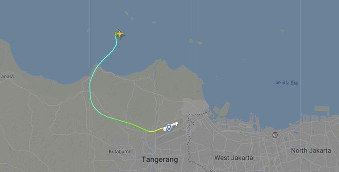 印尼斯里維加亚航空公司182航班起飞不久后失联