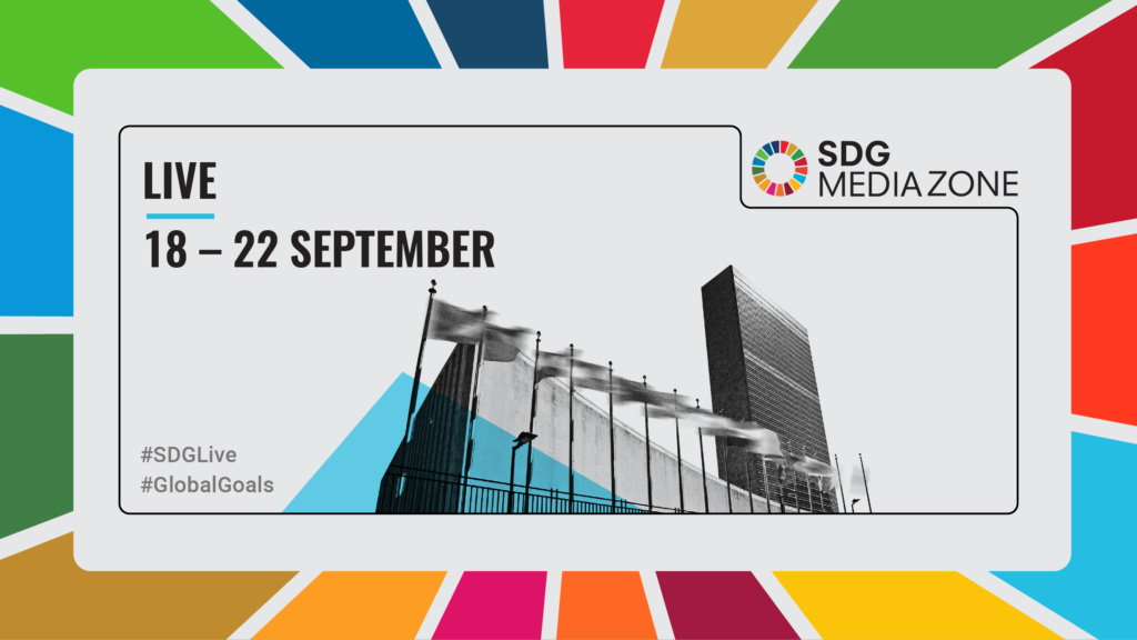 SDG Media Zone – 78th Session of the UN General Assembly
